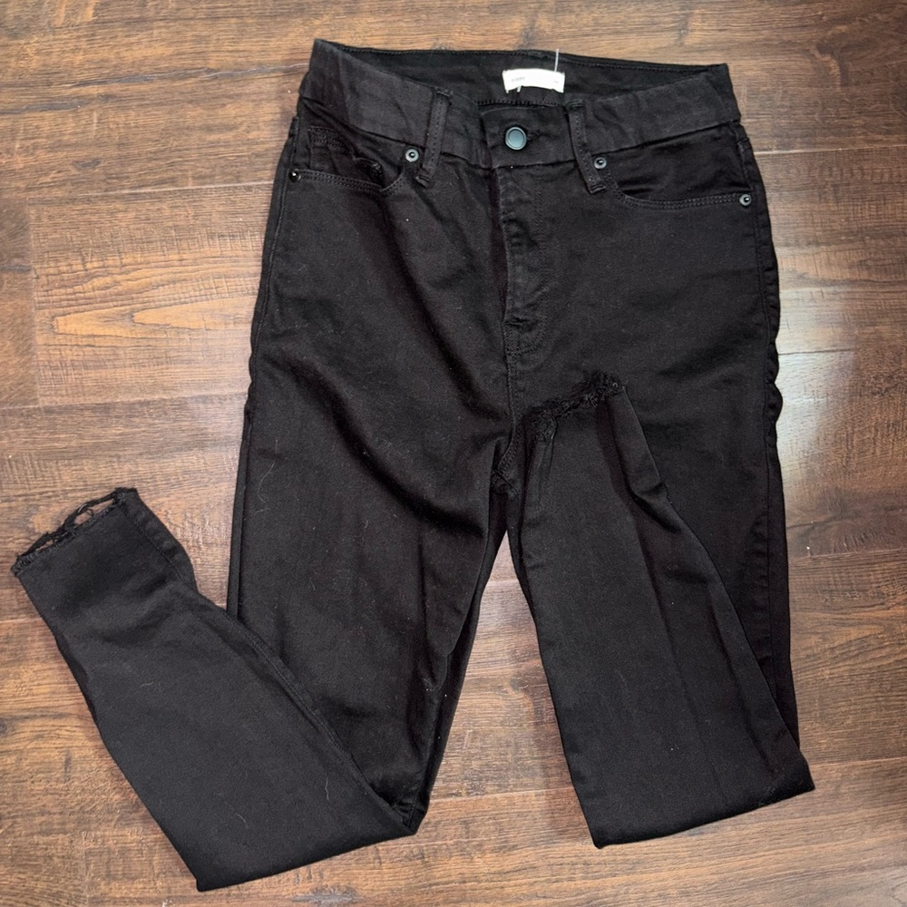 Good American black petite Skinny Jeans